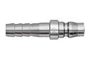 Nitto Hi Cupla Plug - 1/4" Hose Barb, Brass, Quick Connect Coupling, MODEL NAME: 20PH