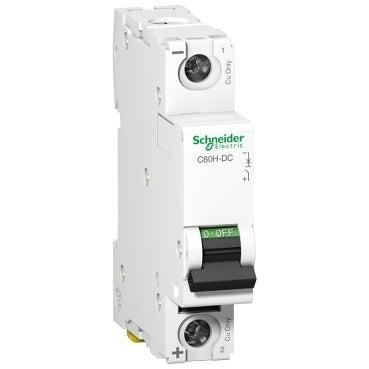 SCHNEIDER ELECTRIC, A9N61502, MINIATURE CIRCUIT BREAKER (MCB), ACTI9 C60DC SERIES, 1 POLE (1P), ...