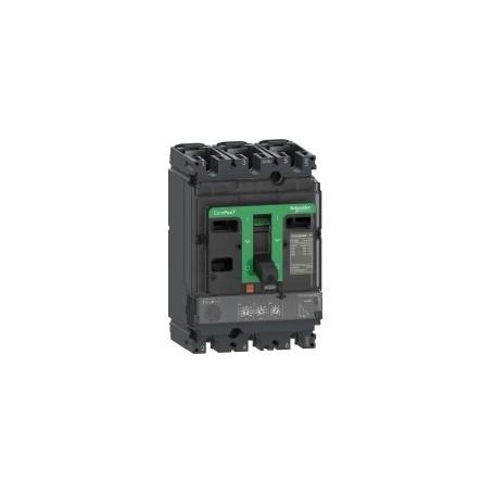SCHNEIDER, C10H32D040, CIRCUIT BREAKER, COMPACT NSX100H, 70KA, 415VAC, 40A, 3POLE