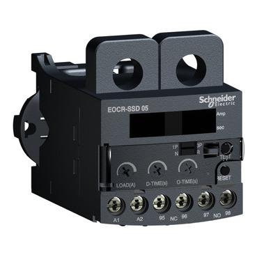 SCHNEIDER, EOCRSSD-60S, ELECTONIC OVERCURRENT RELAY, 10~60A, 24 V AC/DC, 1 NC + 1 NO (OL), 0.3KG