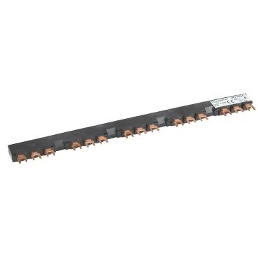 SCHNEIDER, GV2G554, COMB BUSBAR, 63A, 5 TAP-OFFS, 54MM PITCH, 0.2KG
