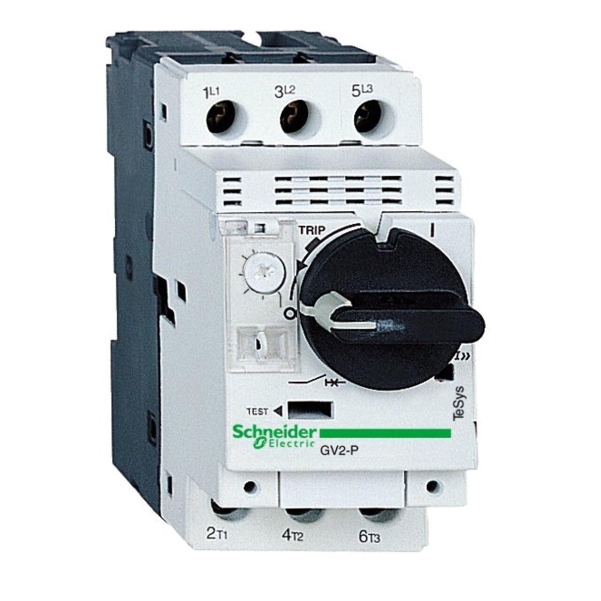 SCHNEIDER, MANUAL MOTOR STARTER, 4.0~6.3A, 0.4KG