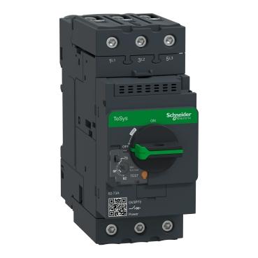 SCHNEIDER, GV3P73, MOTOR CIRCUIT BREAKER, THERMAL MAGNETIC, 2KG