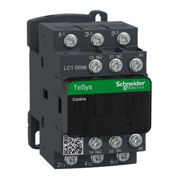 SCHNEIDER, LC1D096F7, CONTACTOR, 600VAC, 9AMP, IEC +OPTIONS