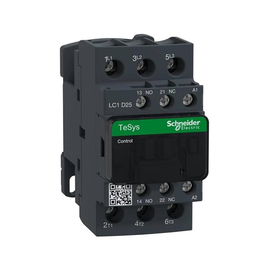 SCHNEIDER, LC1D25F7 3P 25A 110VAC, MAGNETIC CONTACTOR, 0.5 KG