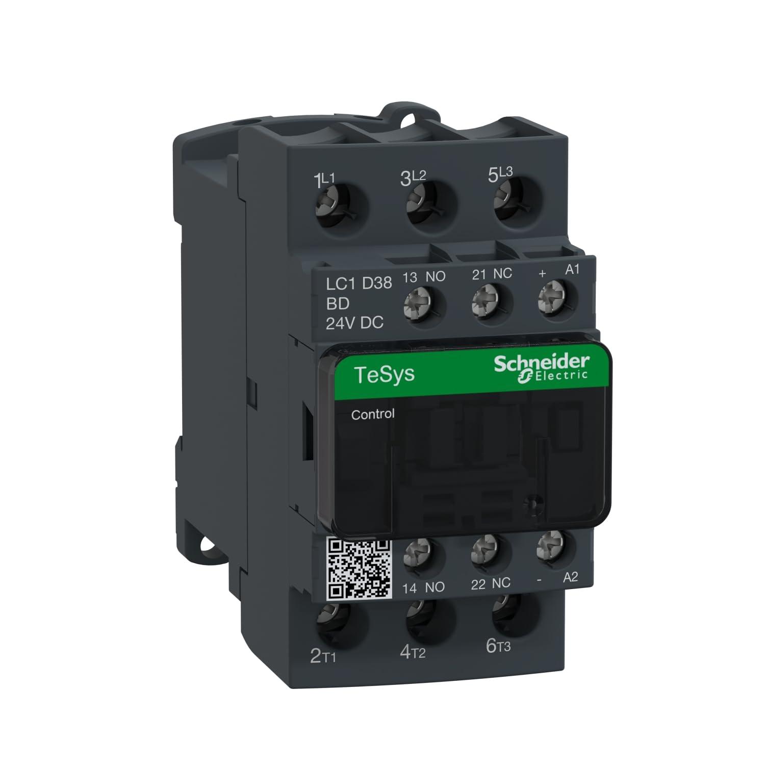 SCHNEIDER, LC1D38BD, MAGNETIC CONTACTOR, 0.7KG