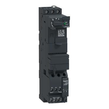 SCHNEIDER, MOTOR STARTER, REVERSING POWER BASE, 3P, 12A, COIL 24VDC