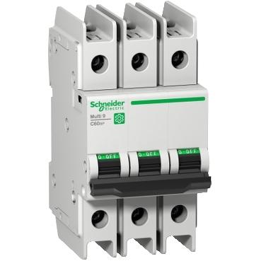 SCHNEIDER, M9F42303,CIRCUIT BREAKER,3A,3P, 0.42KG