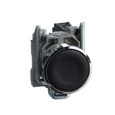 SCHNEIDER, PUSH BUTTON SWITCH, ZB4-BA2(HEAD) + ZB4-BZ101(BODY)