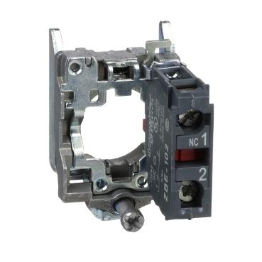 SCHNEIDER, ZB4BZ102, 22MM PUSH BOTTON, HARMONY XB4, 1NC, 30MMX47MMX37MM, 0.1KG