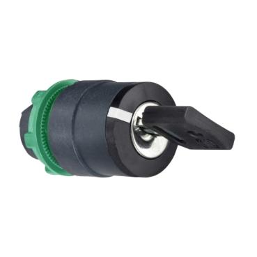 SCHNEIDER, SELECTOR KEY SWITCH HEAD, 22PI, TYPE OF KEYLOCK: RONIS455, WGT. 0.057KG